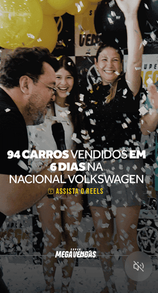 A gestora comercial da Nacional Volkswagen, Ellen Bezerra, @ellenbezerra_ , contou como foi a sua experiência no evento Super Megavendas.